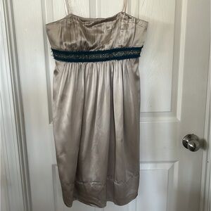 BCBG STRAPLESS DRESS